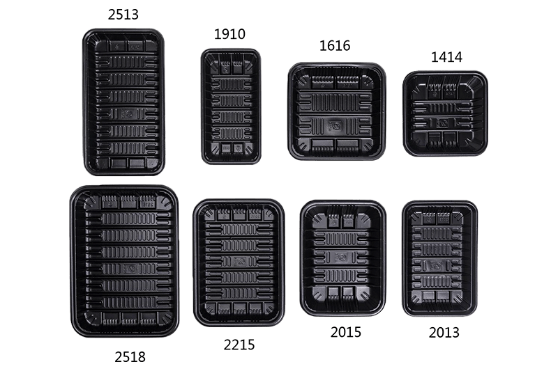 Plastic Eco-amica Stackable Food Tray