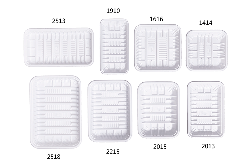 Plastic Eco-amica Stackable Food Tray