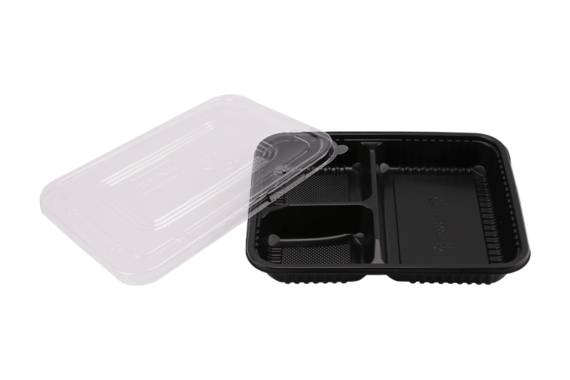 Eco-amica Tres Grid Prandium Box