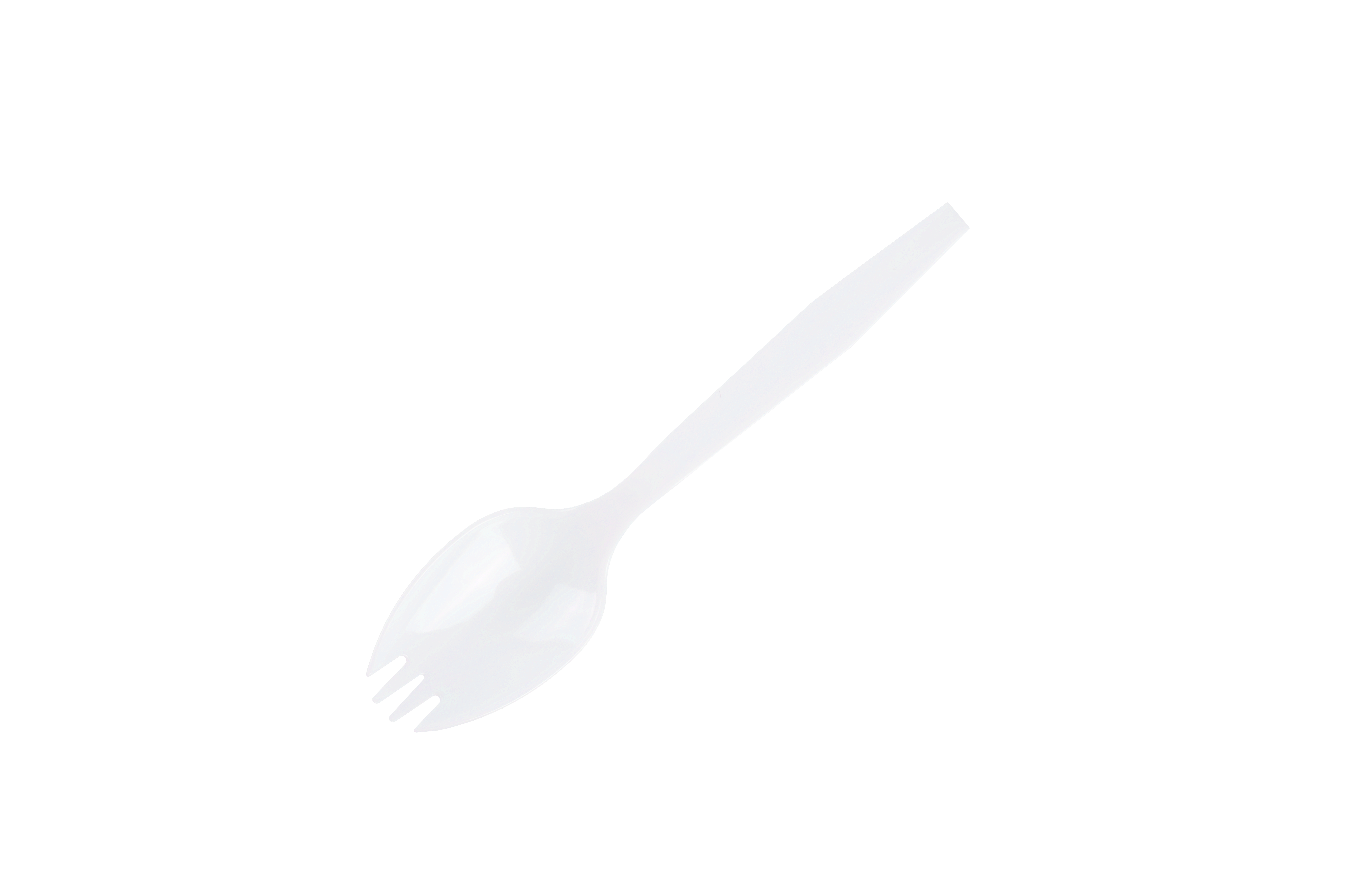 Alba Disposable plastic Long manubrium Spork