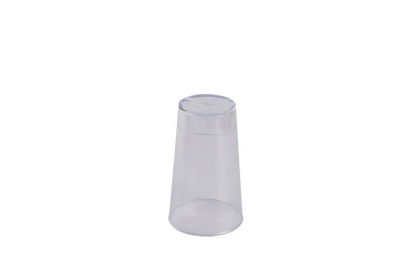 16.9oz Vitrum 500ml Tall Disposable Plastic Bibens Calicem