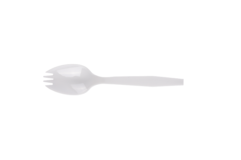 Alba Disposable plastic Long manubrium Spork